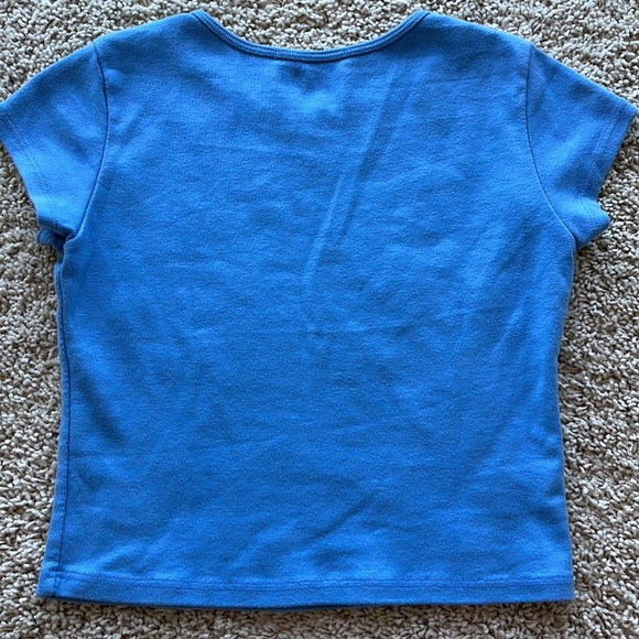Blue Brandy Melville Top - Picture 2 of 2